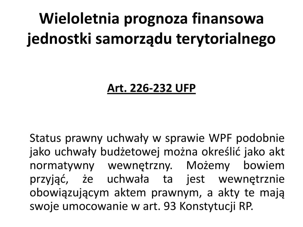 SYSTEM FINANSÓW SAMORZĄDOWYCH ppt pobierz